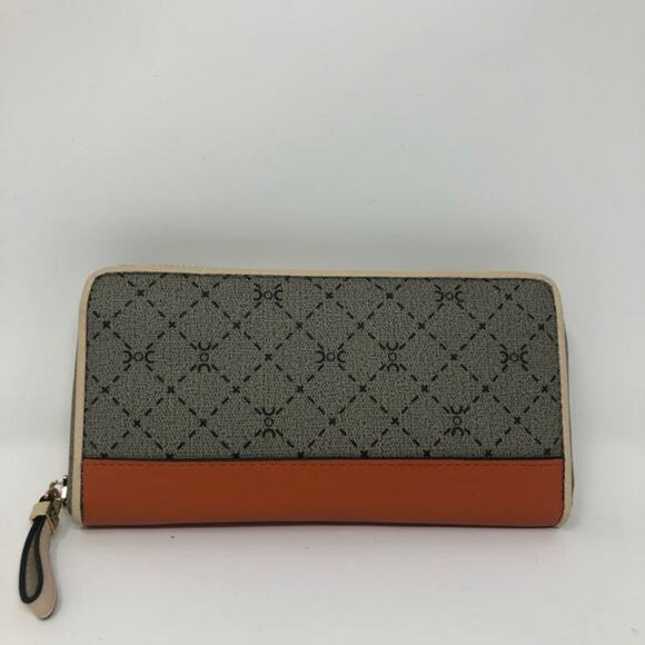 Caprisa taupe and orange full zip wallet New with tags - Picture 3 of 5